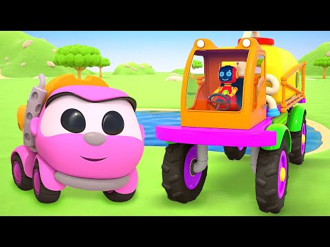 Leo und Co. bauen für Lea einen Wassertankwagen - Die neue Folge | Leo der Lastwagen