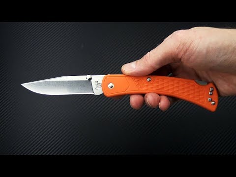 Campbell様 Buck 110 Slim Select 0110ORS2 Blaze Orange Folding Lock Back