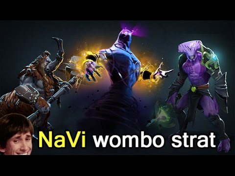 NaVi Enigma, Void and Dendi Magnus wombo-combo strategy