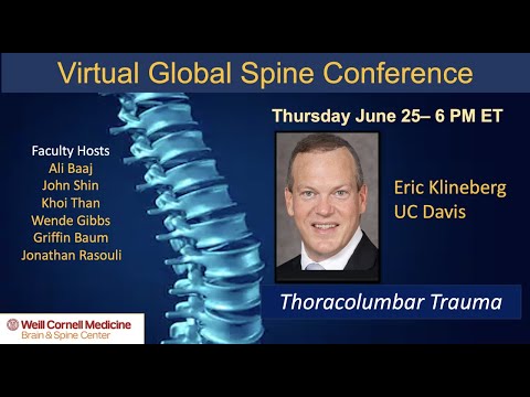 Thoracolumbar Trauma with Dr. Eric Kleinberg