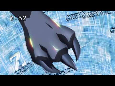 Shoutmon and MetalGreymon Chou Shinka + Double Xros to Shoutmon DX