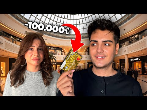 SEVGİLİMİN KREDİ KARTINI ALDIM!! BEKLENEN GÜN😎 Melih Yıldırım | Sıla Beyoğlu 