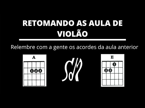 RETOMADA DAS AULAS DE VIOLÃO