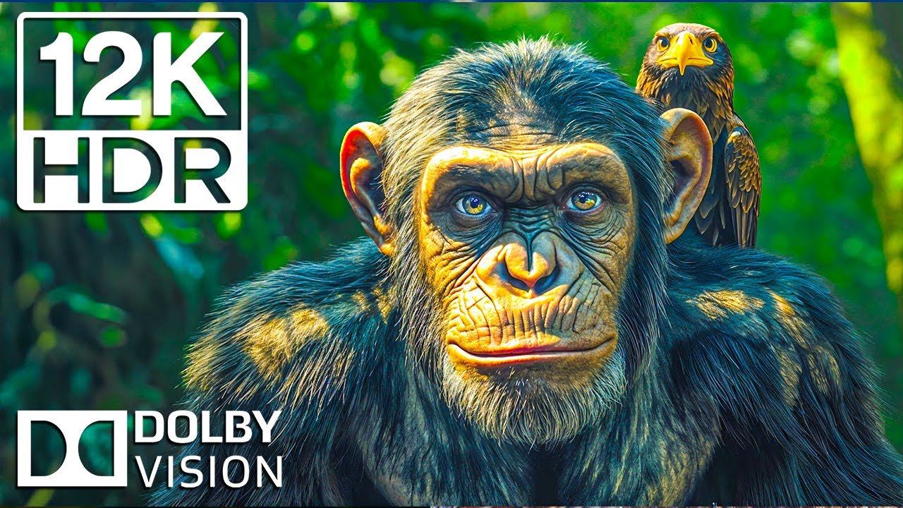 THE BEST of ANIMALS ESCAPADE 12K HDR 120FPS | with Cinematic Music ( Vibrant Wild Creatures )