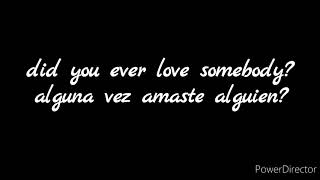 Jessica simpson - Did You ever love somebody? (Sub. Español)