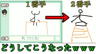 お絵かきリレーをFPSゲーマーがやってみたら3人だけでも全くバトンが繋がらんｗｗｗｗｗｗｗｗｗｗｗｗｗｗｗｗｗｗｗｗｗ【お絵かきの森】part2