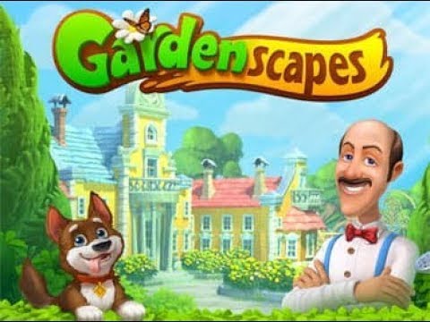 GARDENSCAPES NEW ACRES Walkthrough Gameplay Part 1 - Day 1 (iOS Android)