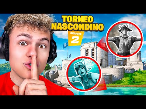 Vinco il NUOVO TORNEO *CAPITOLO 2* di NASCONDINO su FORTNITE!