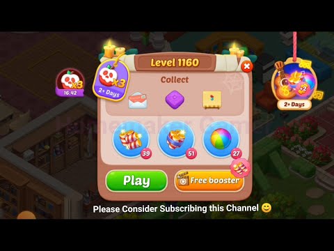 Matchington Mansion Level 1160, Level 1161& Level 1162(Hard Level) - iOS/ Android