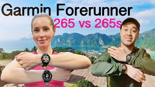 Garmin Forerunner 265 vs 265s | Woman's wrist size and software differences