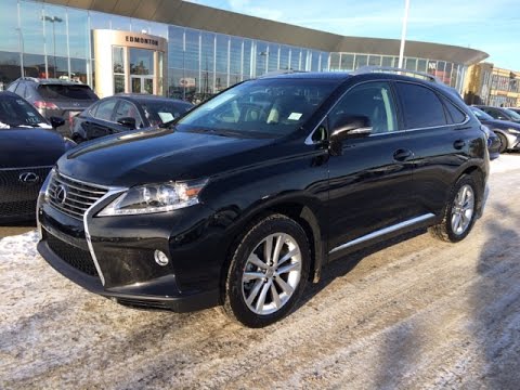 New Black 2015 Lexus RX 350 AWD 4dr Sportdesign Edition Review - North Edmonton