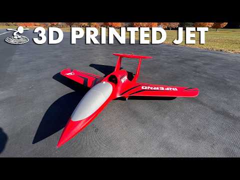 Jet with No Carbon Spars! - Ultimate 3D Printed Jet - Eclipson Inferno