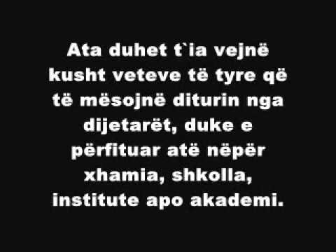 Keshilla e Shejkh Feuzanit drejtuar nxenesve