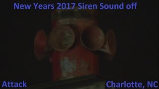 Darley STH-10 New Years 2017 Siren Sound Off, Attack Signal - Charlotte, NC
