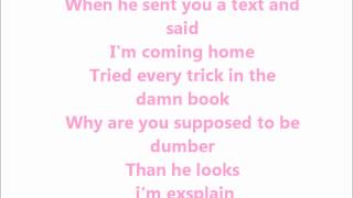 cheryl cole boys lie lyrics