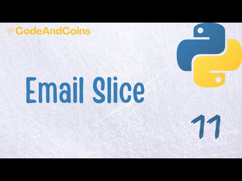 Make Email Slicer With Python