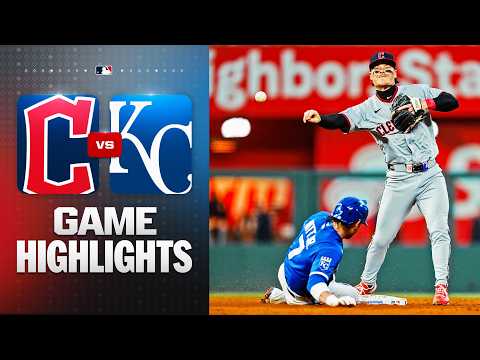 캔자스시티 VS 클리블랜드 5:3 MLB 스포츠하이라이트