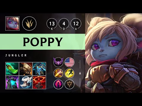Poppy Jungle vs Kha'Zix: Rampage - NA Master Patch 14.24