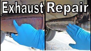 How to Find and Repair Exhaust Leaks EASY (Without a Welder)