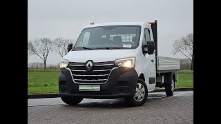 Renault MASTER 2.3 L3 Open-Laadbak AC! flatbed truck < 3.5t | Image 4 - Autoline