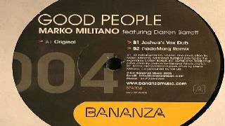 Marko Militano ‎-- Good People (Joshua's Vox Dub)