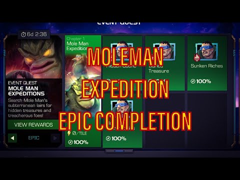 Moleman Expedition Completion | Marvel Contest Of Champions