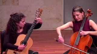 Duo Érable, Chloe Mendola, cello, Pauline Gauthey,