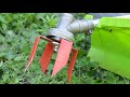 Homemade CULTIVATOR For TRIMMER Easy Hack TRIMMER TEST