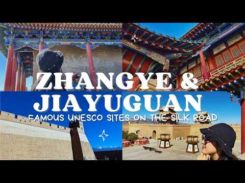 Silk Road Travel Guide! Zhangye City & Jiayuguan Travel: Must-See Attractions Along the Silk Road 4K