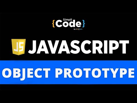 Object Prototype In JavaScript | Prototypes In JavaScript | JavaScript Tutorial | SimpliCode