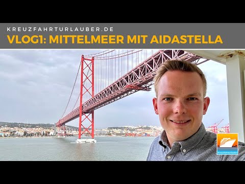 It already smells like spring here! A cruise to Lisbon with AIDAstella - VLOG1 AIDA Cruises