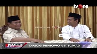 Download lagu [EKSKLUSIF tvOne] Dialog Prabowo Subianto - Ustadz Abdul Somad mp3