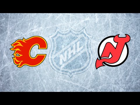NHL Calgary Flames vs New Jersey Devils / Oct.26, 2021/Goals only