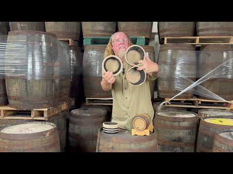 Small Oak Barrel Quality Inspection and Comparison - Red Head Barrels