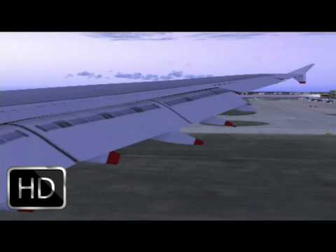 TheFlightHD - Airbus A380-800 Landing at London-Heathrow