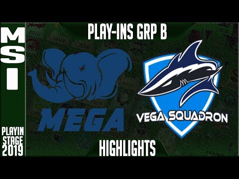 MG vs VEG Highlights | MSI 2019 Play-In Stage - Group B Day 3 | Mega Esports vs Vega Squadron