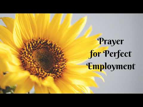 PRAYER FOR EMPLOYMENT - JOB - PROMOTION