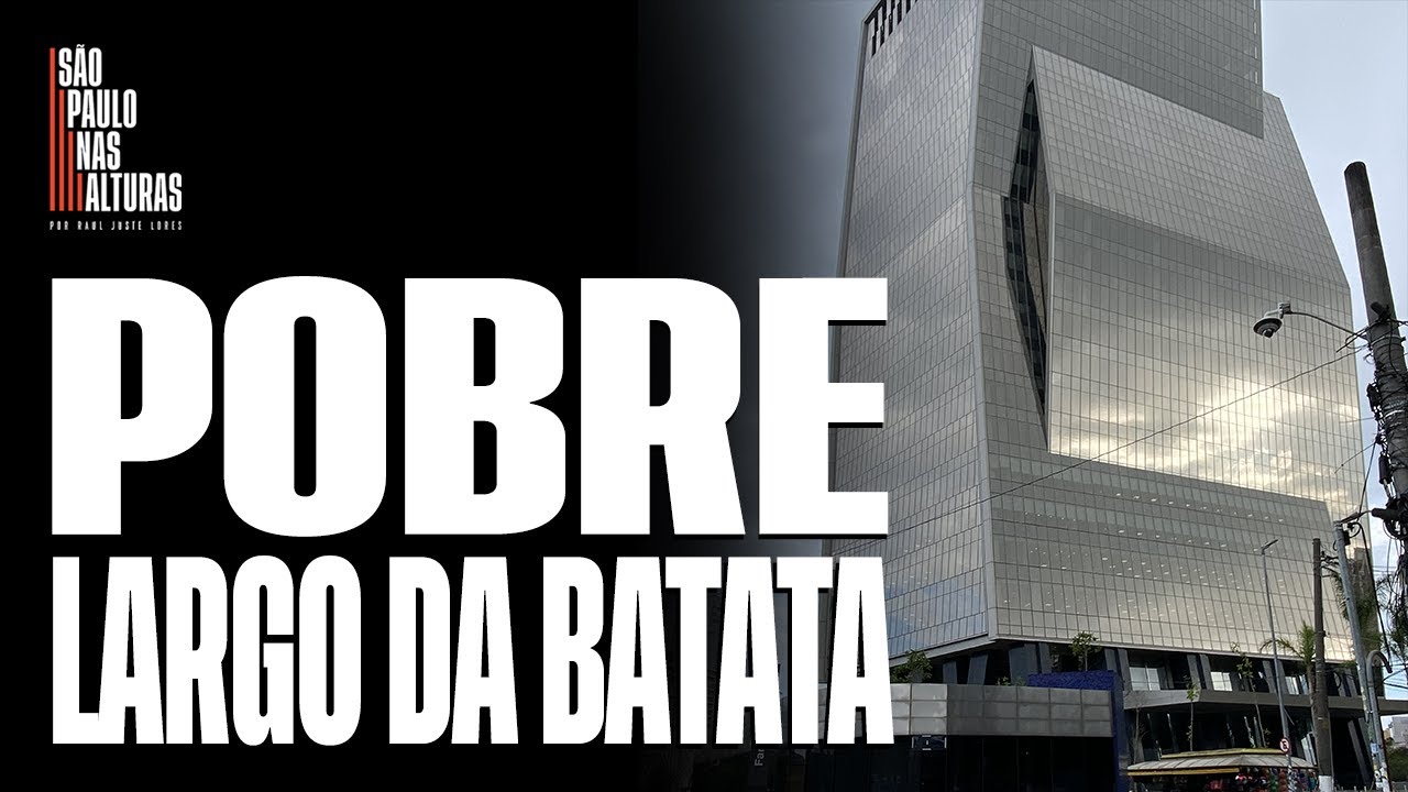 A MESQUINHEZ URBANA da torre espelhada no Largo da Batata