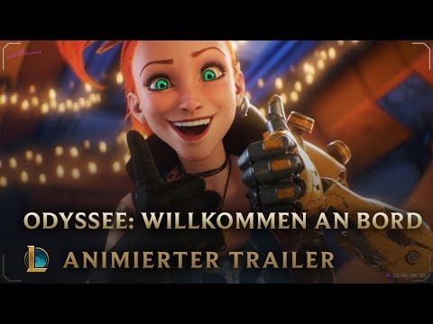 Willkommen an Bord | Odyssee: Animierter Trailer – League of Legends