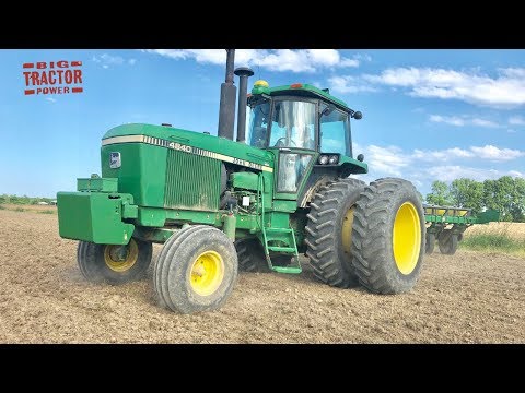 John Deere 4840 Traktor mit automatischer GreenStar GPS-Führung