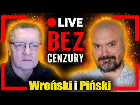 [LIVE] Bez cenzury o służbach, polityce i książkach. WR0ŃSKI i PIŃSKI na żywo