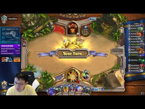 Hearthstone Trump Playing Un'goro Handlock Warlock!