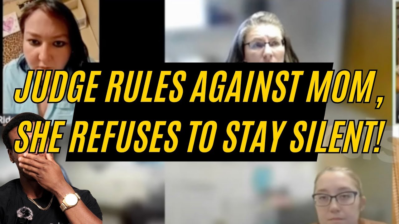 Judge Rules Against Mom, but She Refuses to Stay Silent!