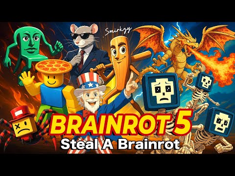 Smirkzy - Brainrot Anime Opening Song Pt. 5 (Official Music Video) feat. Steal a Brainrot Characters