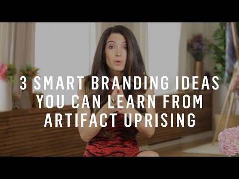アーティファクト蜂起から学べる3つのブランディングアイデア (3 Branding Ideas Small Businesses Can Learn From Artifact Uprising)