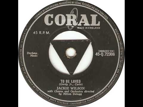 UK New Entry 1958 (48) Jackie Wilson - To Be Loved