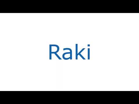How To Pronounce Raki With Greek Accent
