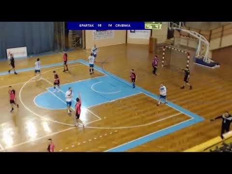 ARKUS liga 9. kolo / RK Spartak - RK Crvenka