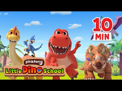 ???????? Welcome to Dino School! | Dinosaur Cartoon | Compilation | Pinkfong Dinosaurs for Kids