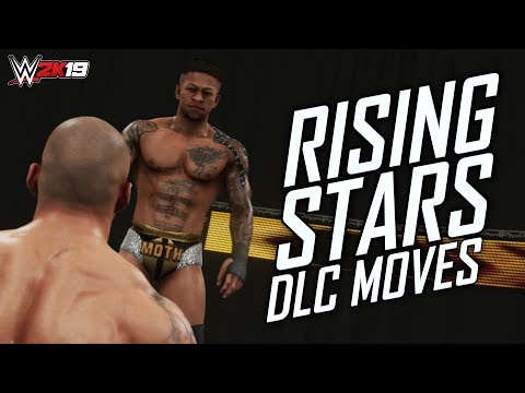 WWE 2K19 ALL "RISING STARS DLC" MOVES! (Every Move In The DLC Pack)